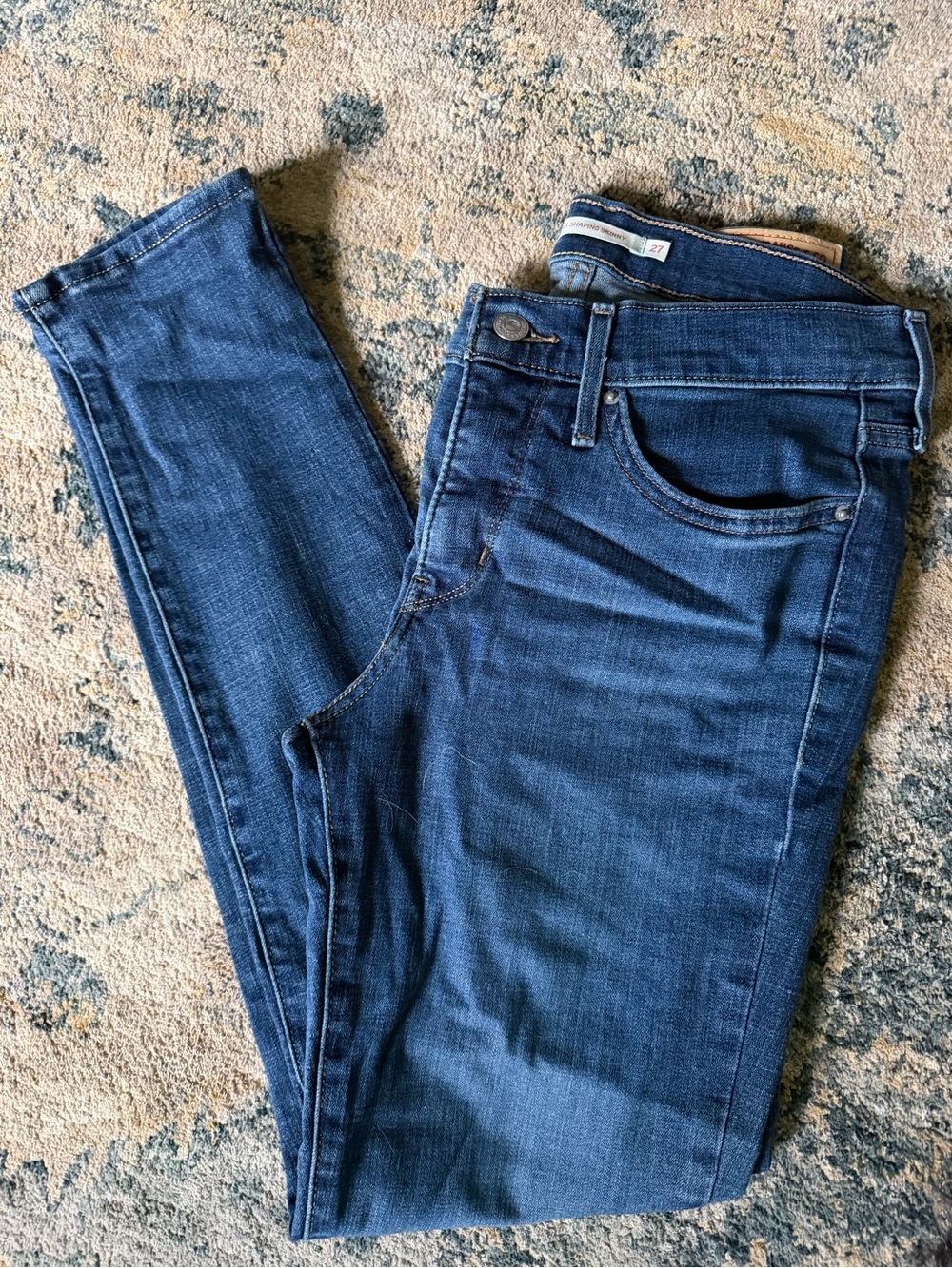 Levi's Dark Blue Skinny Jeans